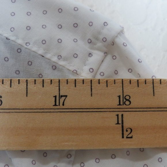 Report Collection* Men's Long Sleeve Button Down Curved Hem BOHO Shirt~ Large - Picture 6 of 11